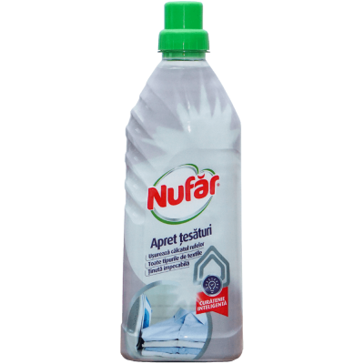 Apret tesaturi 750 ml pentru calcat rufe Nufar